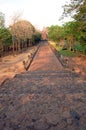 Phanom Rung Stone Castle Ruin of Buriram Thailand